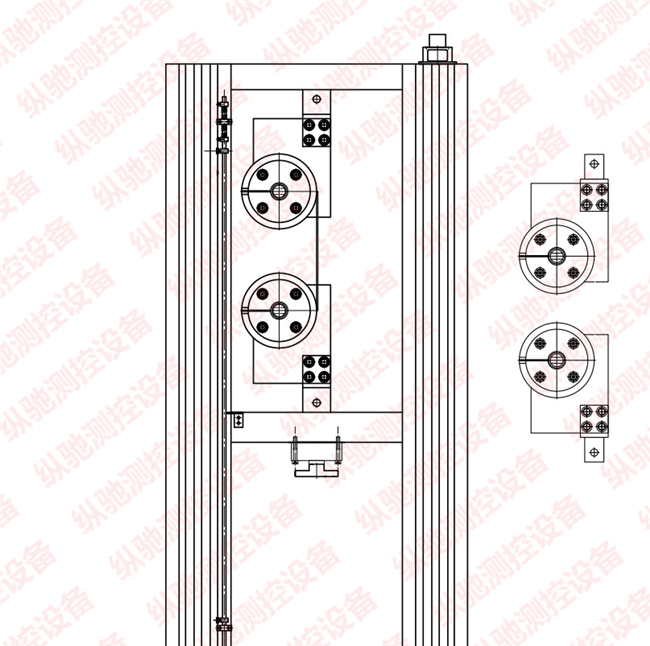 钢丝绳缠绕式拉伸夹具-钢丝绳/尼龙绳缠绕夹具-定做缠绕拉伸夹具(图文)