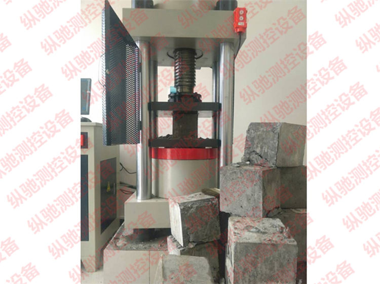 空心砖耐火材料压力试验机|空心混凝土砖压力试验机(图文)
