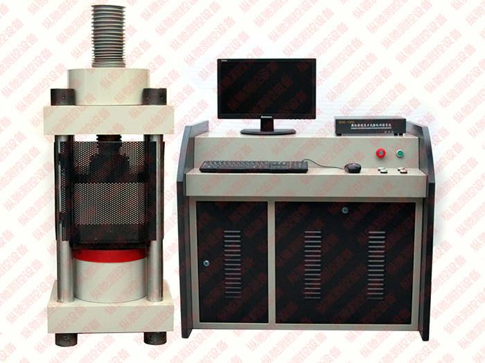 空心砖混凝土压力试验机YAW-2000B|微机控制混凝土块压力试验机(图文)